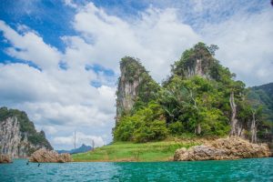 The Cheow Lan Lake in Khao Sok.