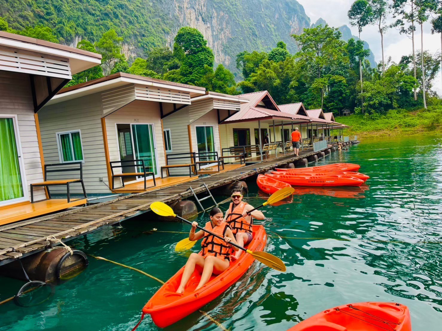 Cheow Lan Lake in Khao Sok.